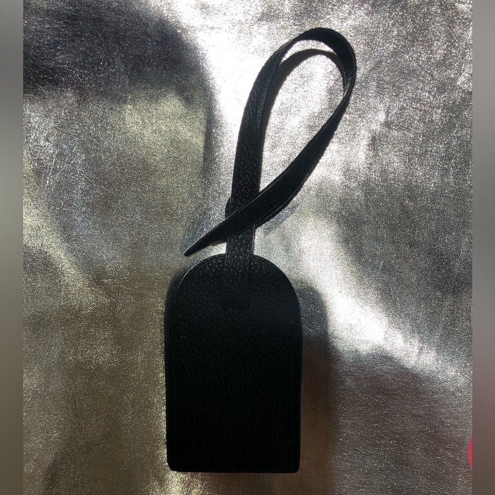 LOUIS VUITTON NEW BLACK EMPREINTE LUGGAGE TAG - Picture 6 of 11